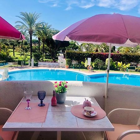 Estudio Con Terraza En Marbella Bagian luar foto