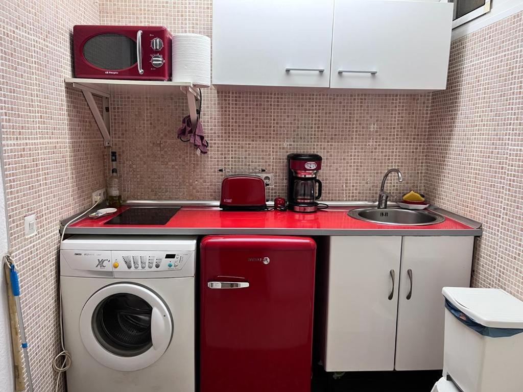 Estudio Con Terraza En Marbella Bagian luar foto