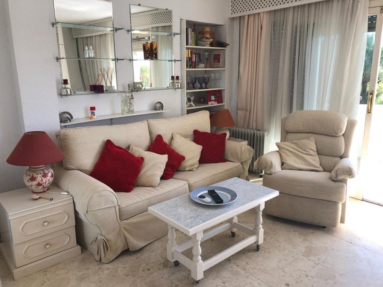 Estudio Con Terraza En Marbella Bagian luar foto